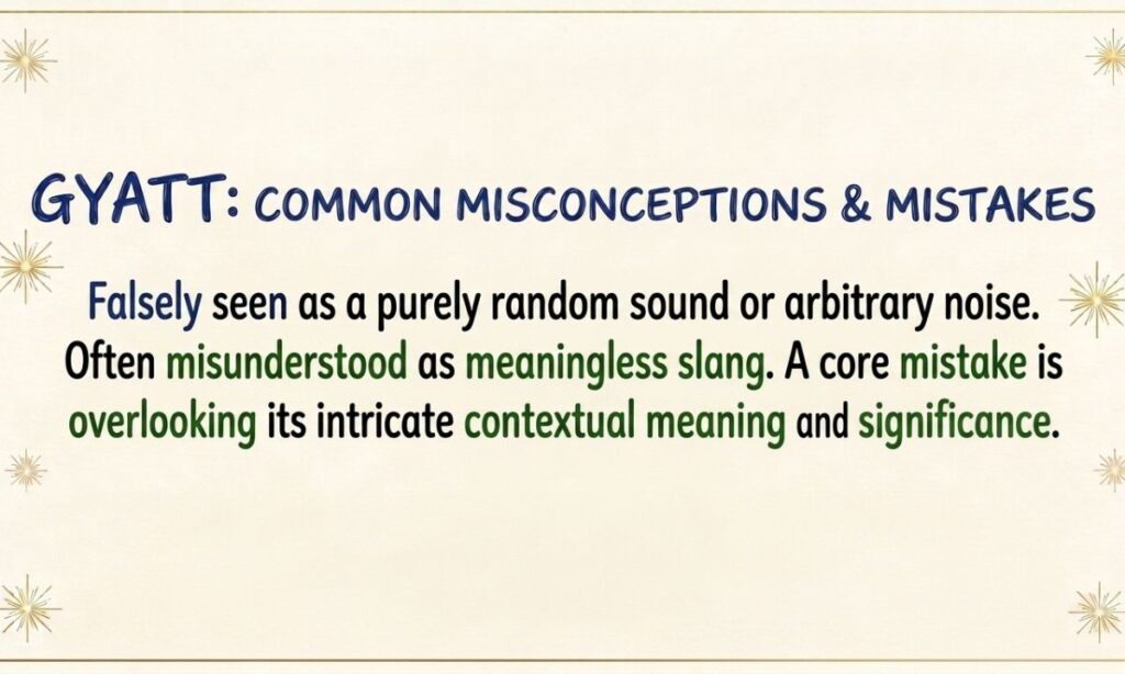 GYATT Meaning
