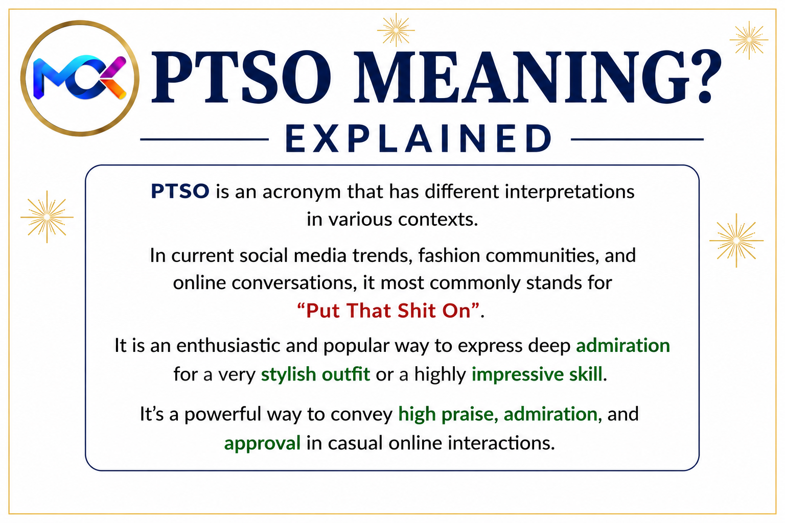 PTSO Meaning