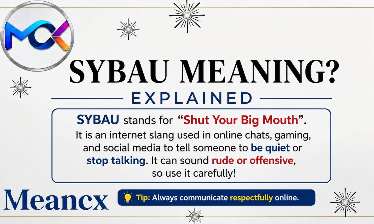 SYBAU Meaning
