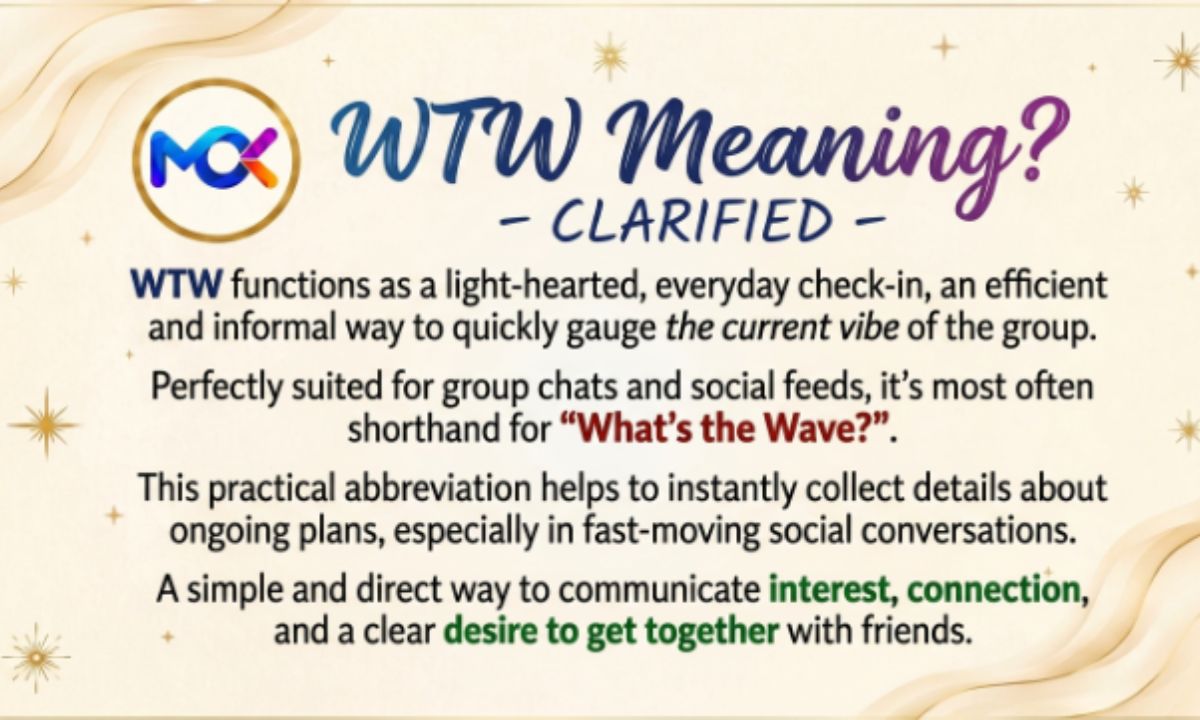 WTW Meaning