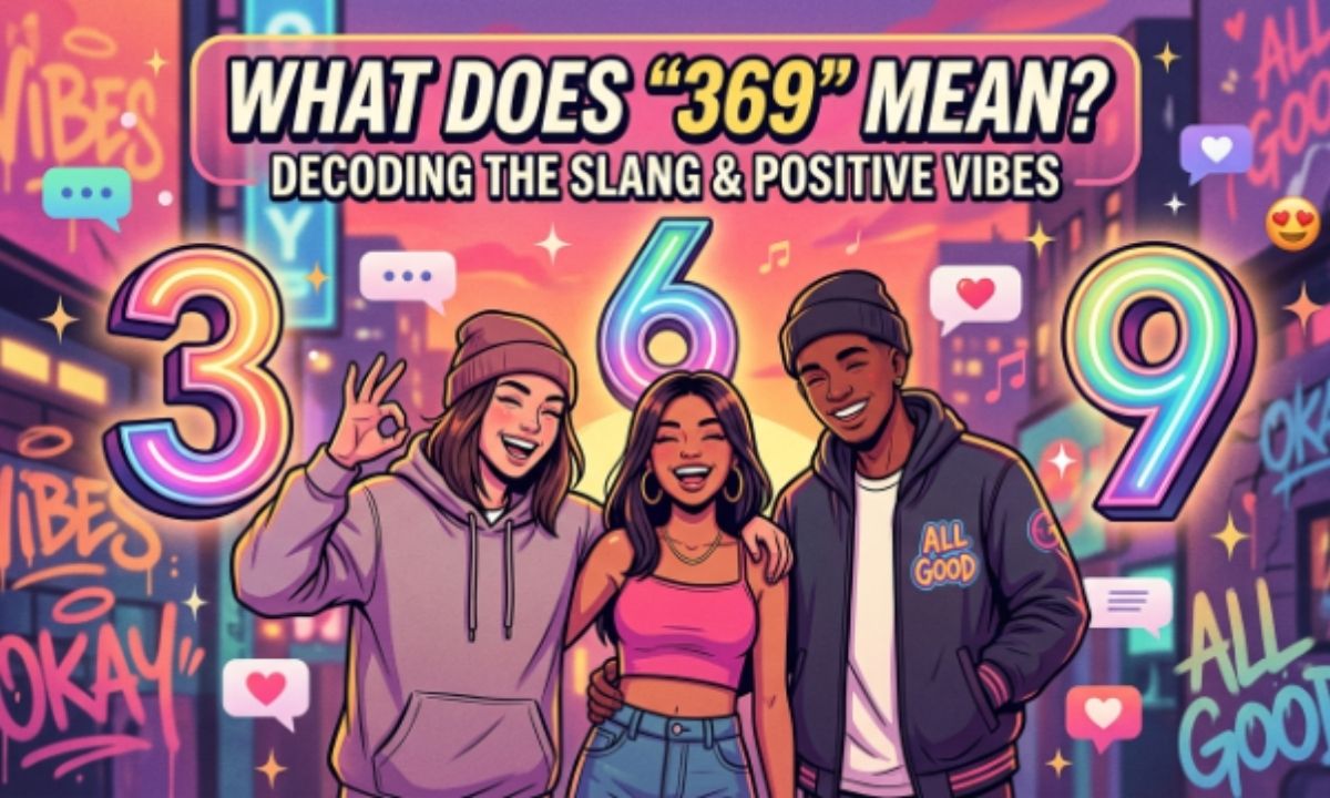 369 Meaning Slang