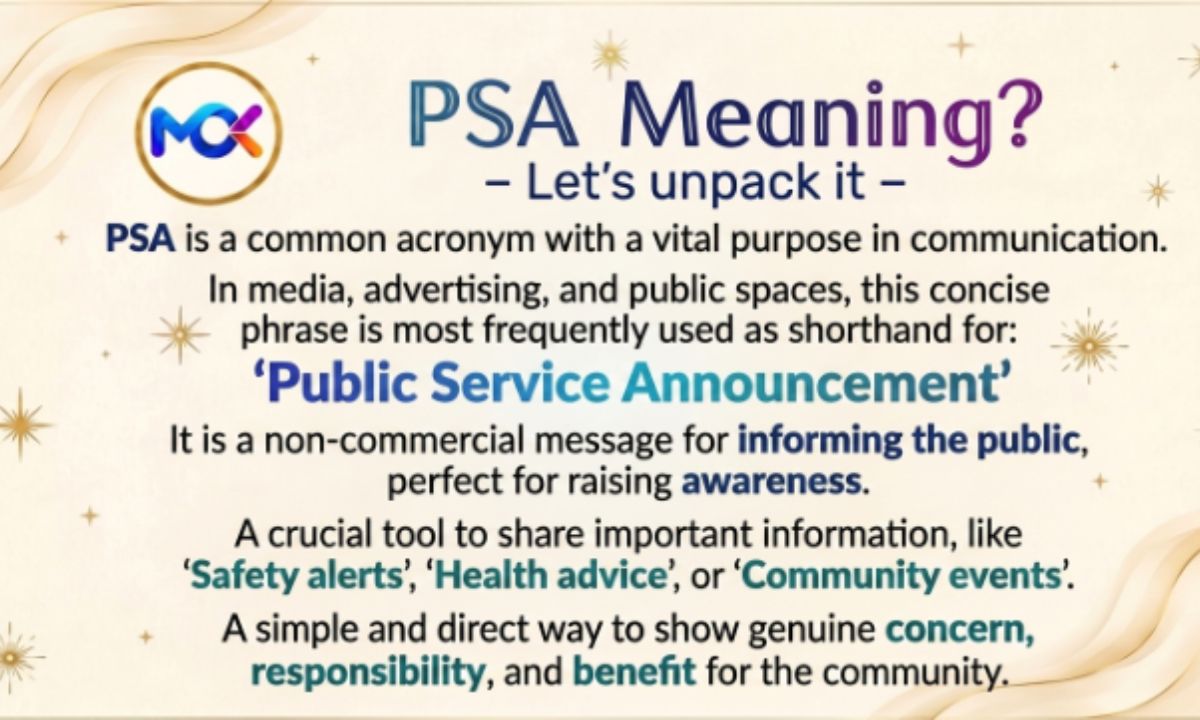 PSA Meaning