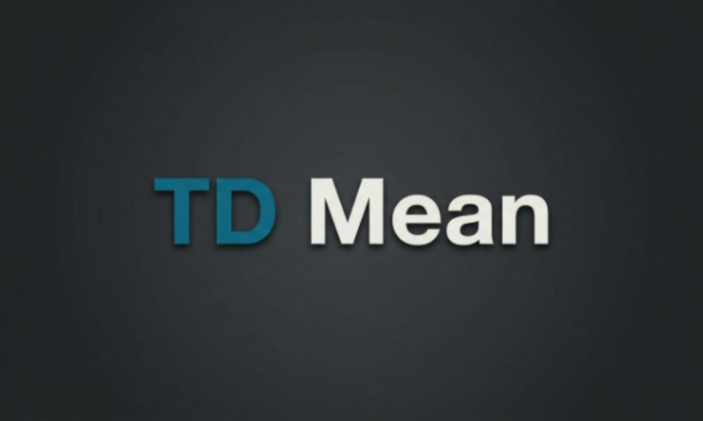 TD Mean 