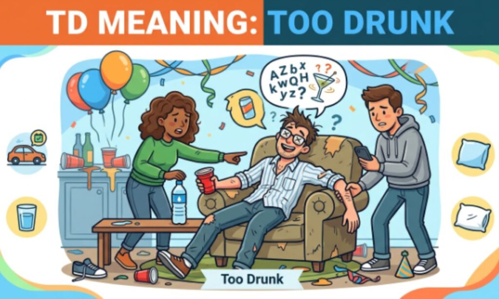 TD MeaningTOO Drunk