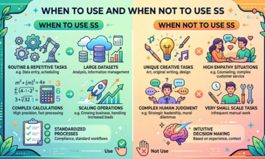 When to Use and When Not to Use SS