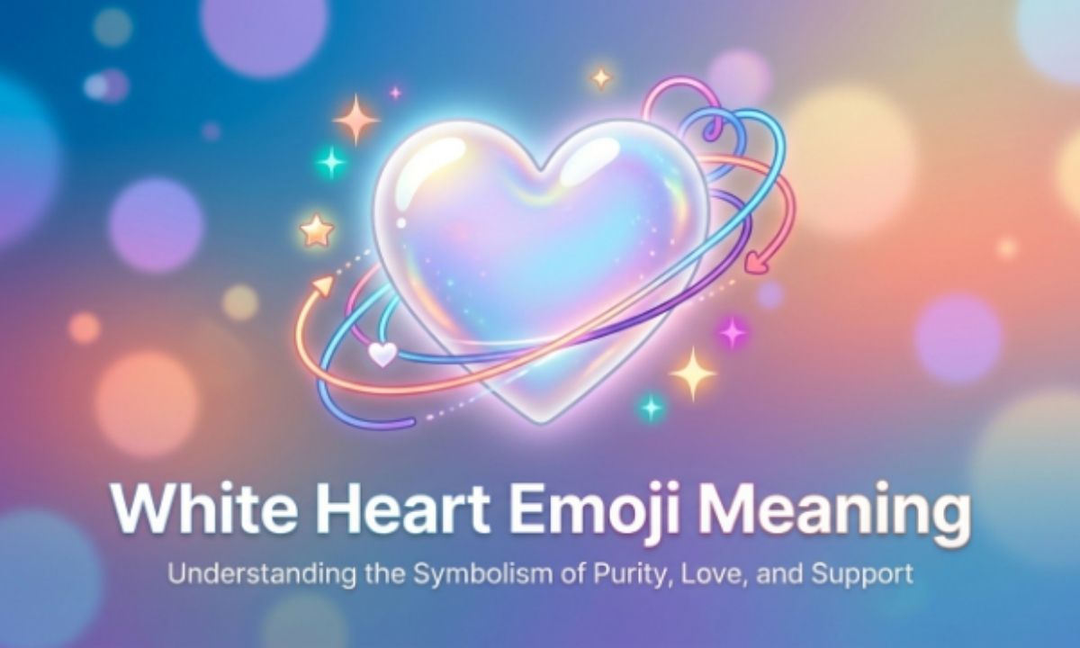 White heart emoji meaning