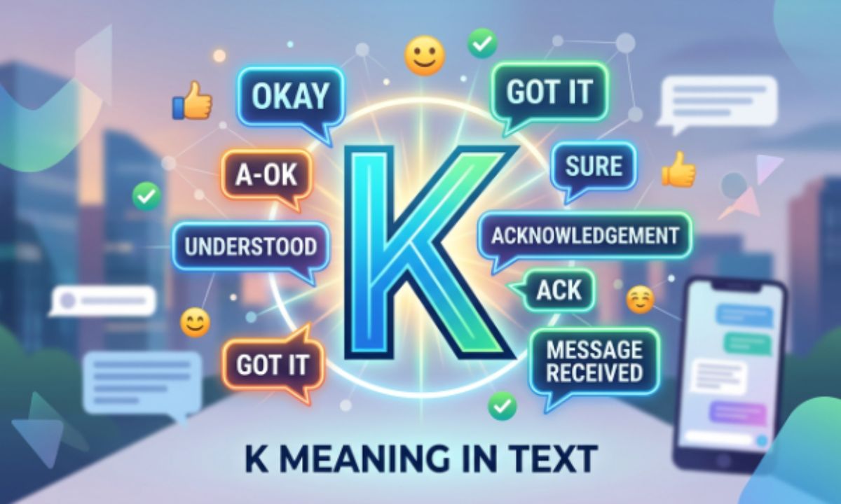 k Meaning