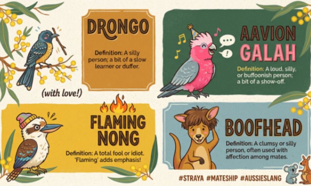 Australian Slang Insults