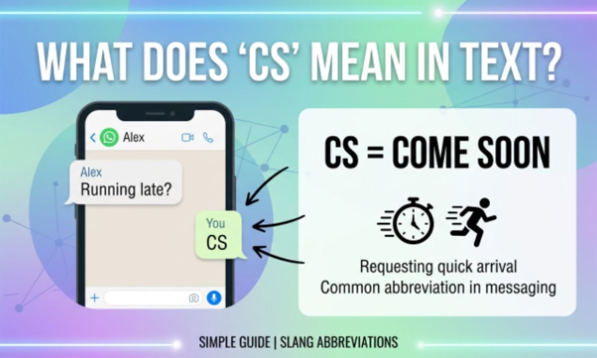 CS Meaning in Text