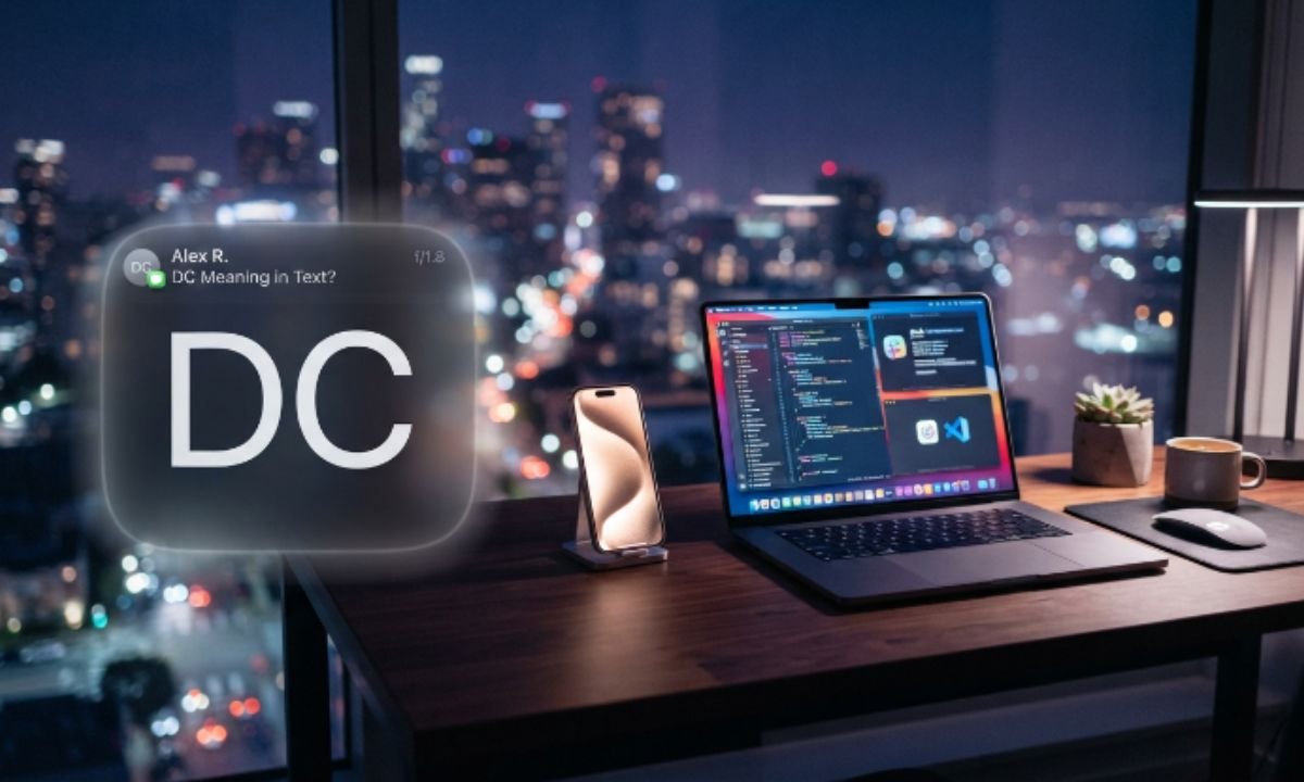 DC Meaning In text