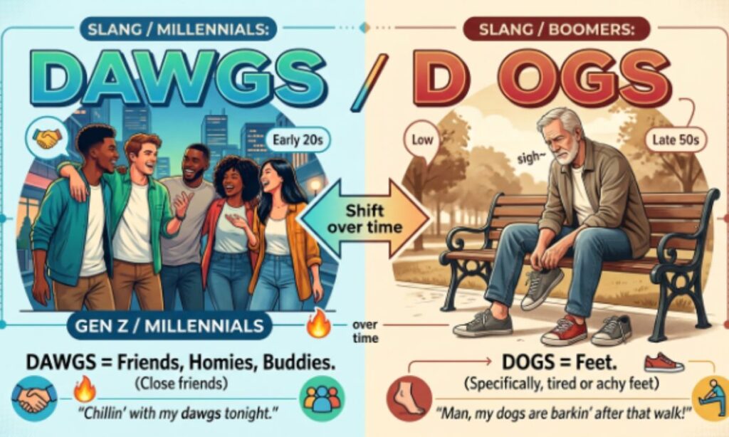 Generational Slang Comparison