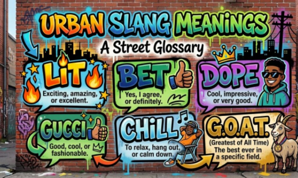 Ghetto Slang Meaning