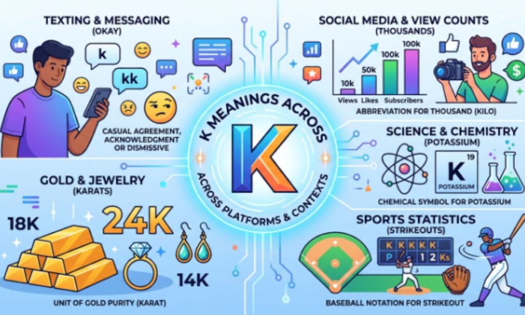 K meaning across the platforms