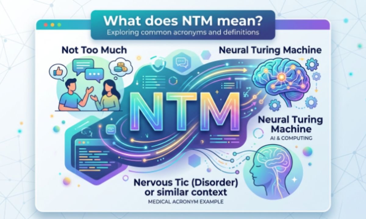 NTM Meaning