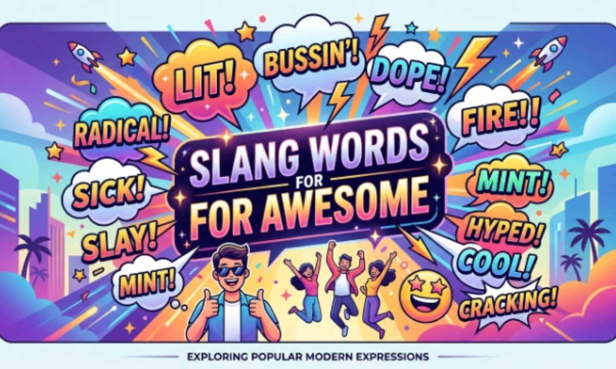 Slang Words for Awesome