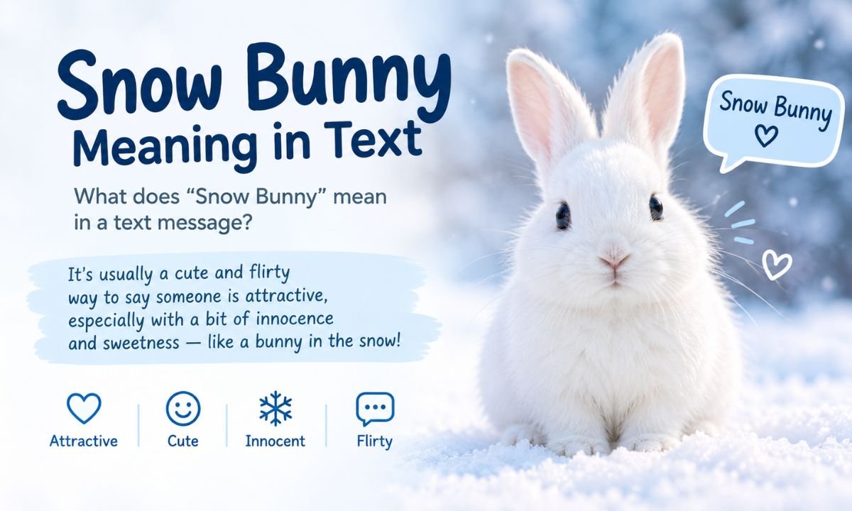 Snow Bunny Meaning in Text 