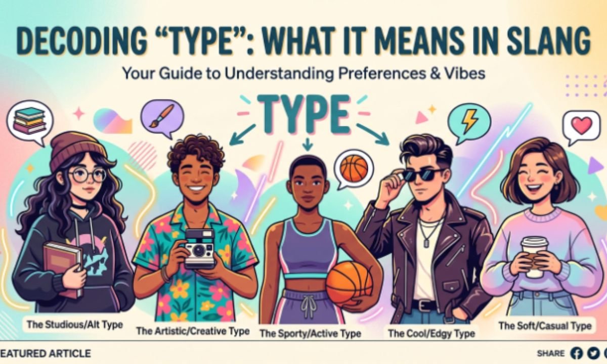 Type Slang Meaning