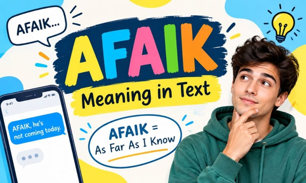AFAIK Meaning in Text
