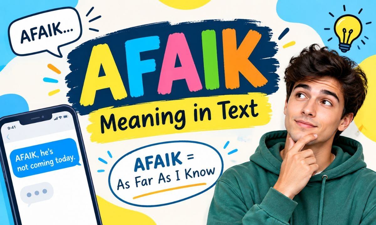 AFAIK Meaning in Text