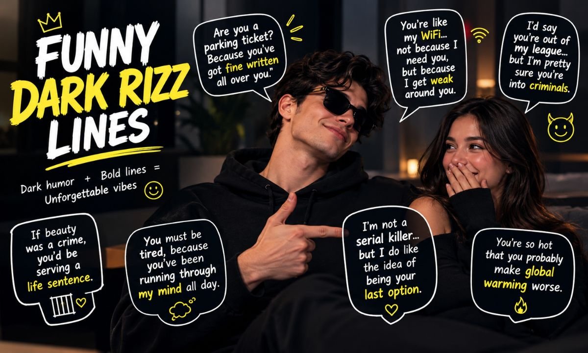 Funny Dark Rizz Lines