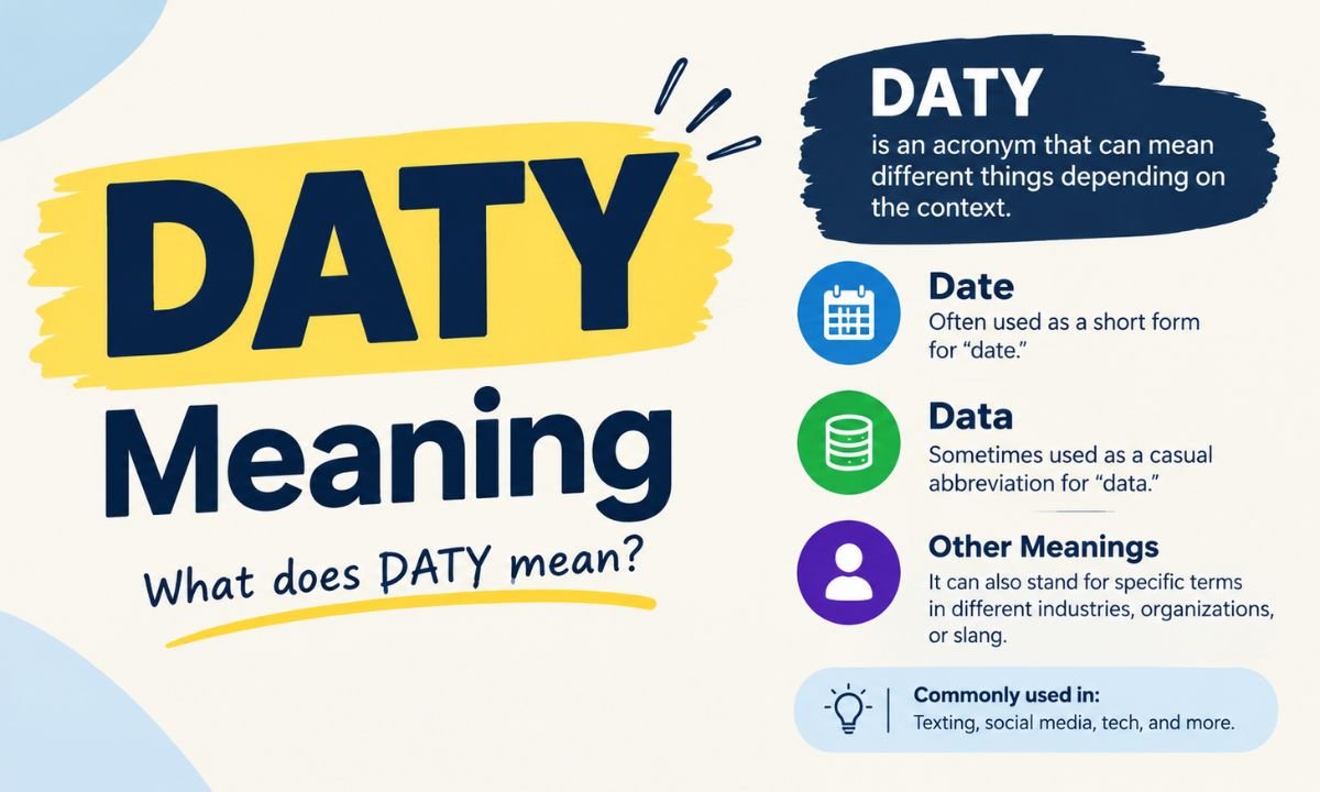 DATY Meaning