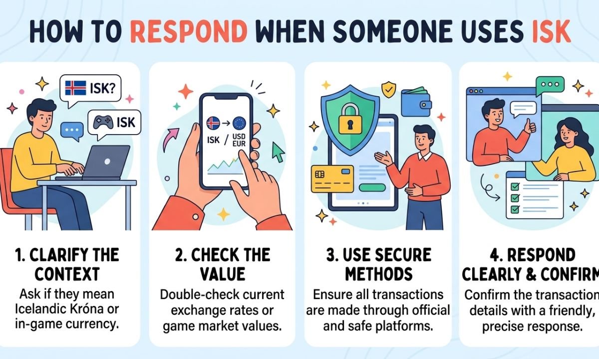 How to Respond When Someone Uses ISK