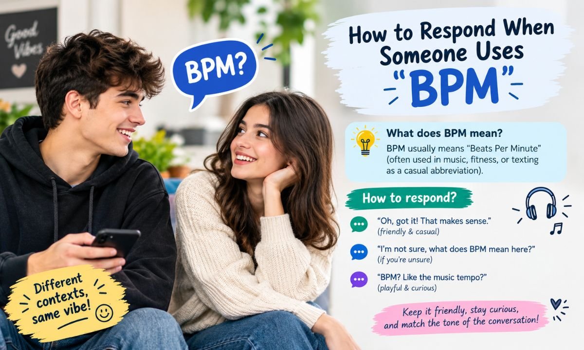 How to Respond When Someone Uses "BPM"