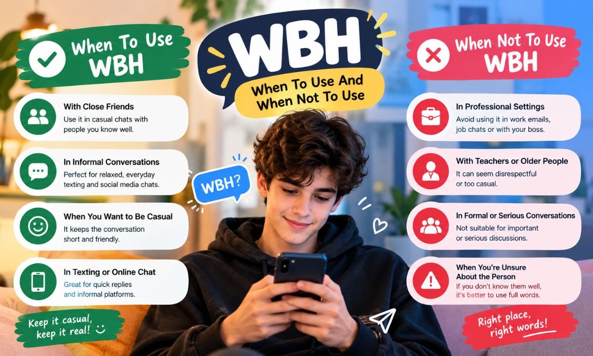 When To Use And When Not To Use WBH