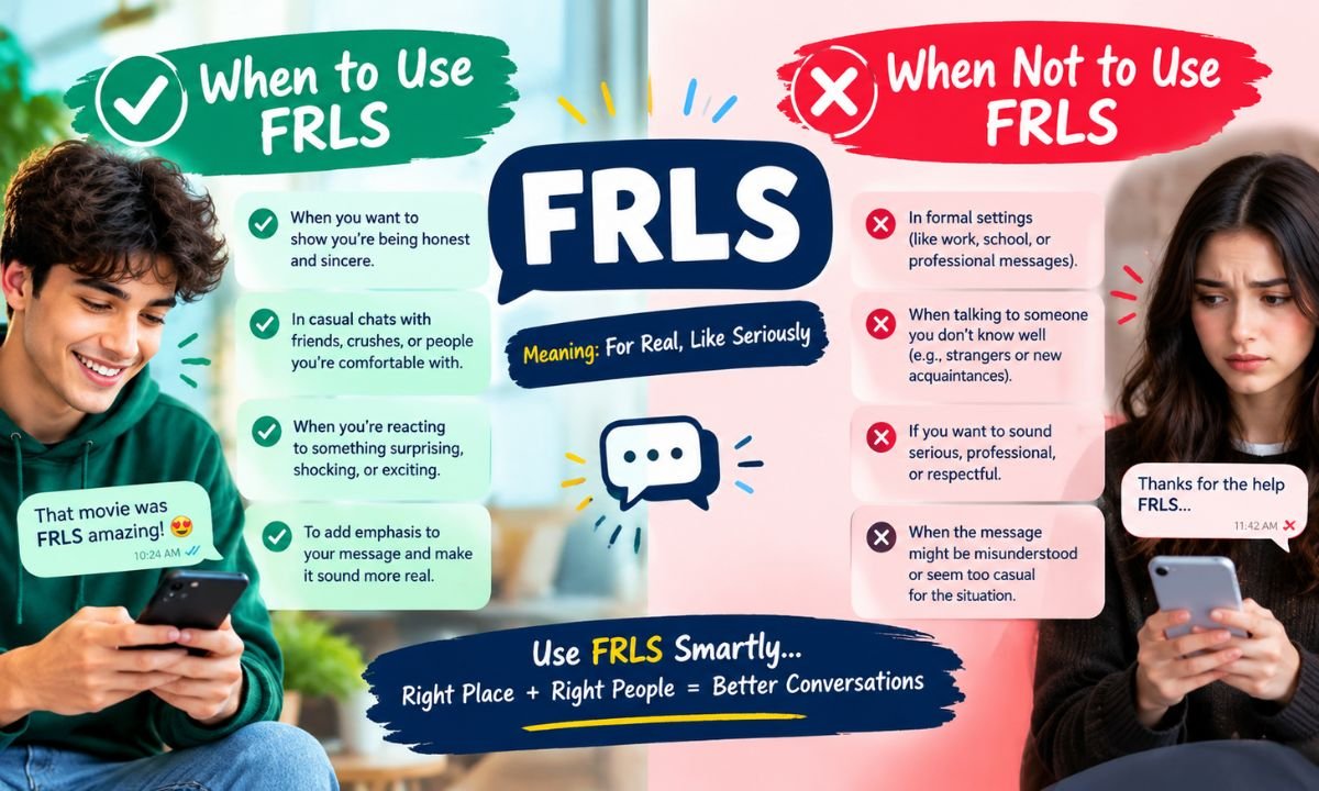 When to Use and When Not to Use FRLS