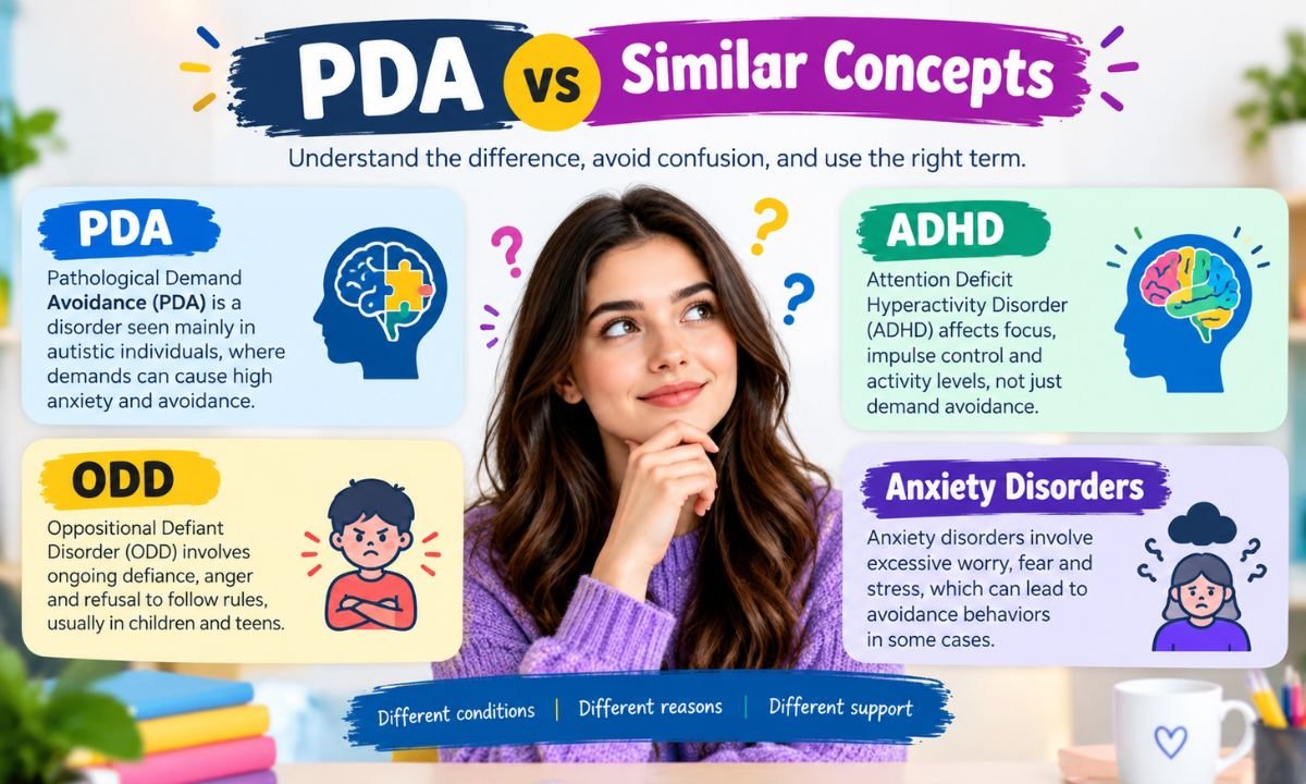PDA vs Similar Concepts
