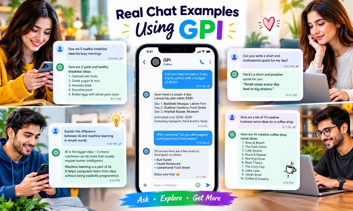 Real Chat Examples Using GPI