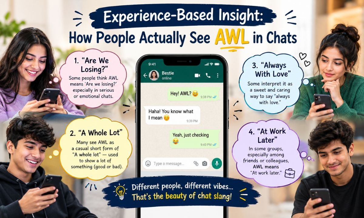 Experience-Based Insight: How People Actually See AWL in Chats