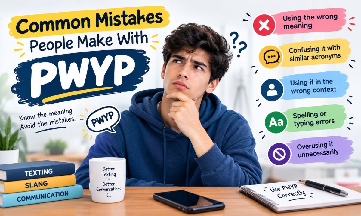 Common Mistakes People Make With PWYP