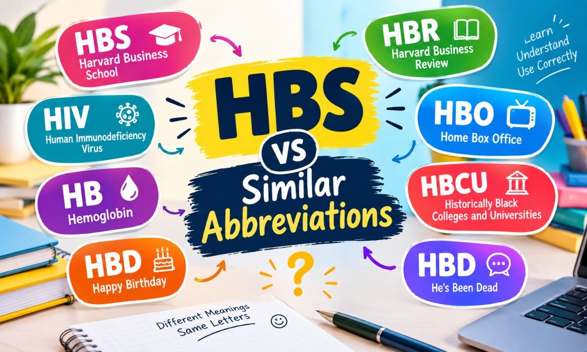 HBS vs Similar Abbreviations