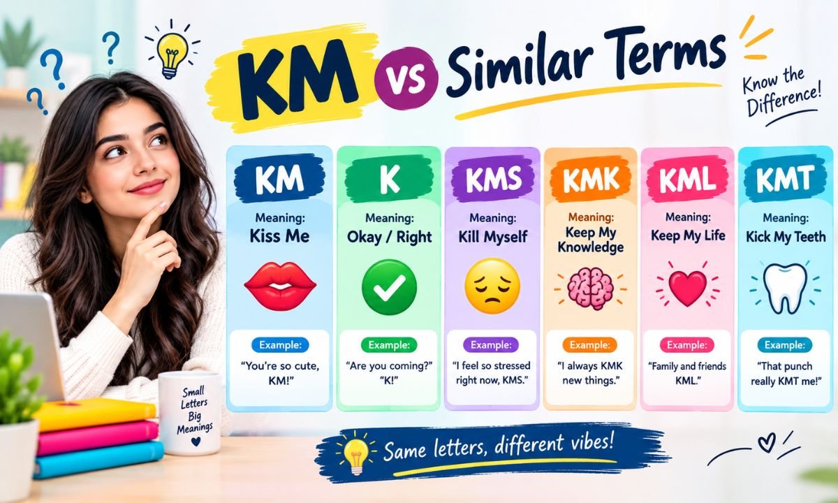 KM vs Similar Terms