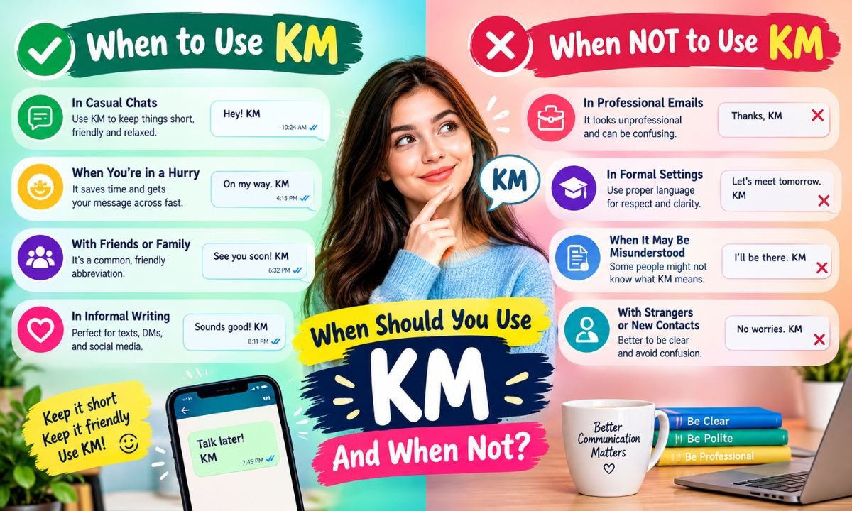 When Should You Use KM And When Not?