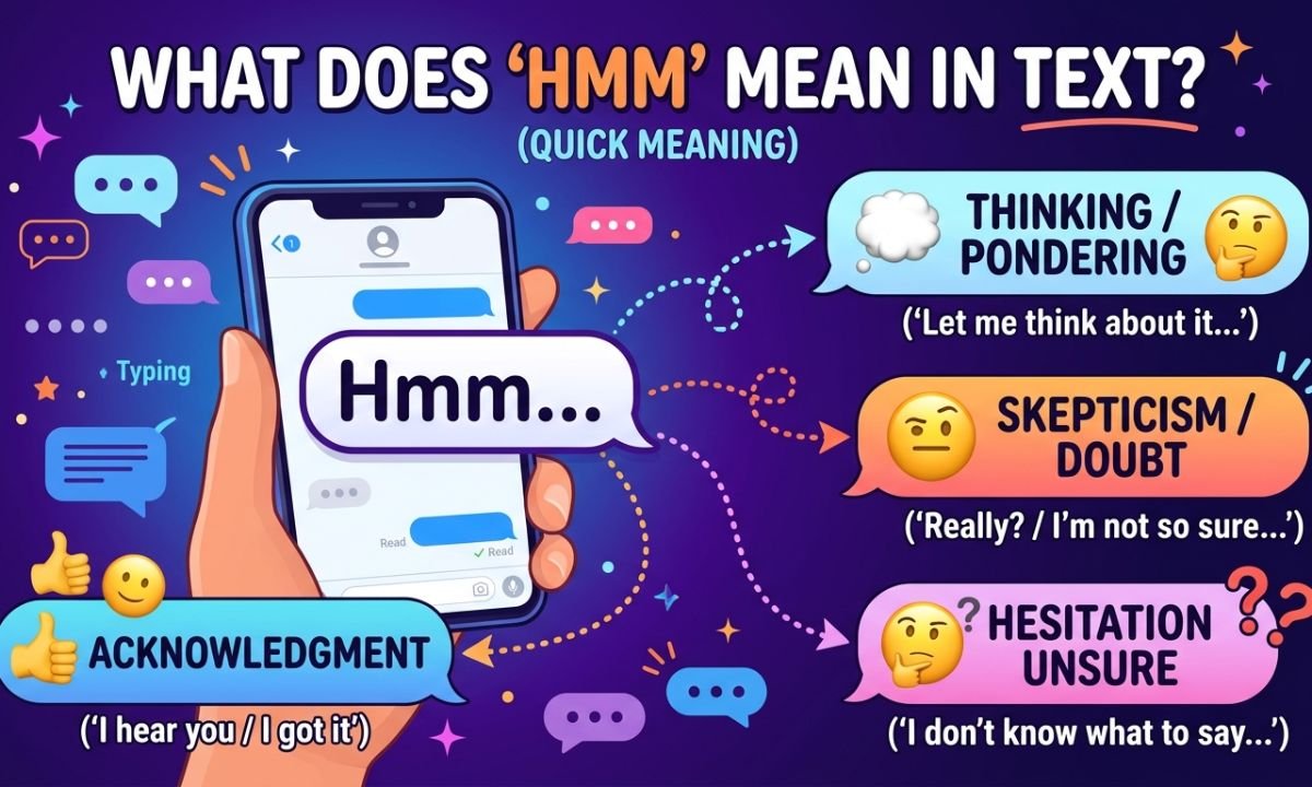 Hmm Meaning in Text – Quick Meaning