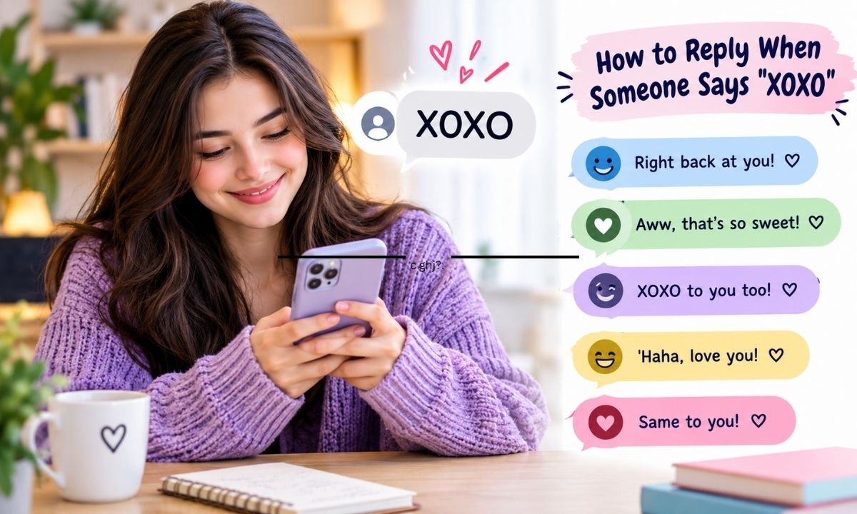 How to Reply When Someone Says "XOXO"